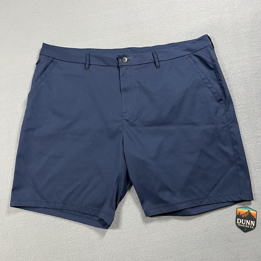 Public Rec Shorts Mens 42 Blue Dealmaker 8" Performance Stretch Golf Casual